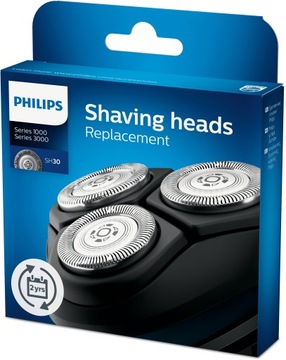 PHILIPS SH30 ORYGINALNA GŁOWICA DO GOLARKI PHILIPS SERII 1000 3000 SH30/50