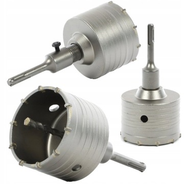 КОРОНОЧНАЯ ПИЛА ДЛЯ РЕЗКИ БЕТОНА 85 мм SDS-PLUS