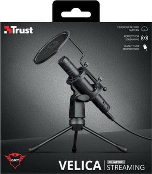 Потоковый микрофон TRUST GXT 241 VELICA USB C
