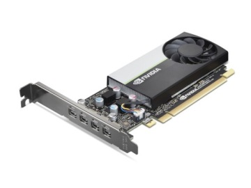 Lenovo ThinkStation T1000 Nvidia, 4 ГБ, GDDR6, видеокарта Mini DP с H