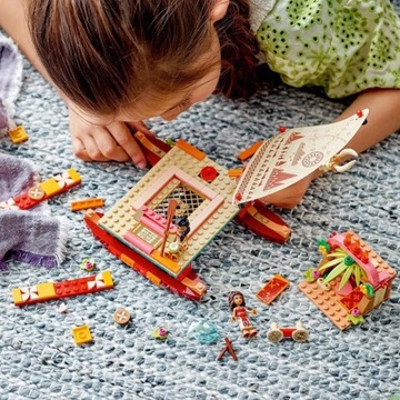 Катамаран принцессы Моаны LEGO Disney 43210