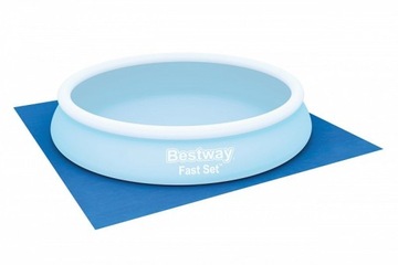Mata pod basen folia 396x396 Bestway 58002