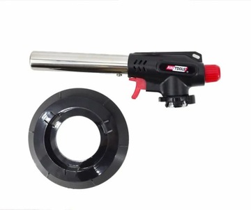 ДЛИННАЯ ПЬЕЗО ГАЗОВАЯ ГОРЕЛКА + ОСНОВАНИЕ ЦИЛИНДРА AWTOOLS