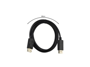 Кабель вилка DisplayPort — вилка HDMI 4K UltraHD 1,8 м