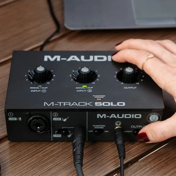 M-audio M-track Solo — аудиоинтерфейс USB