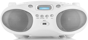 BOOMBOX JVC RADIOODTWARZACZ RADIO FM CD USB BLUETOOTH DAB+ 4W RDS + PILOT
