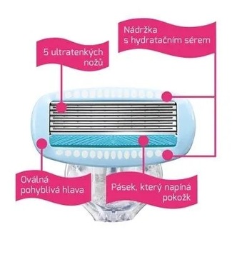 WILKINSON SWORD HYDRO SILK WKŁADY 3sztuki