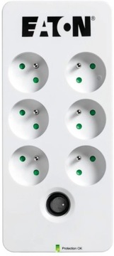 Защитный блок 6 FR удлинитель, 6 USB Tel@