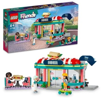 LEGO FRIENDS BAR W ŚRÓDMIEŚCIU HEARTLAKE 41728 6+
