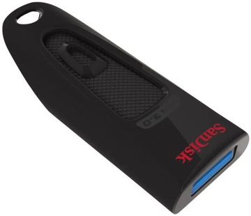 Флеш-накопитель Sandisk Ultra 128 ГБ USB 3.0, черный