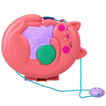 КАРМАННАЯ КУКЛА ПОЛЛИ, СУМКА ДЛЯ КОШКИ, игровой набор