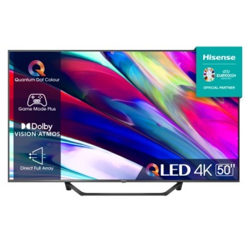 ТЕЛЕВИЗОР HISENSE 50A7KQ QLED 4K HDR VIDAA