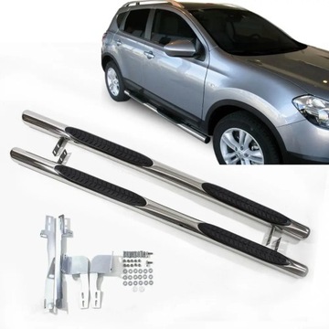 OCHRANNÝ RÁM NISSAN QASHQAI 2007-13 STUPNĚ BOČNÍ