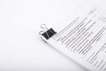 Зажимы офисные D.Rect 32мм 12шт черный