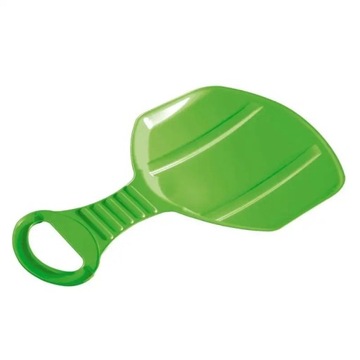 ŚLIZG JABŁUSZKO ślizgacz plastikowy DO ZJEŻDŻANIA na ŚNIEGU ZIELONY DUŻY