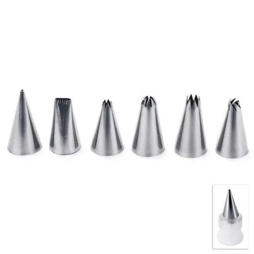 6 насадок для украшения + адаптер