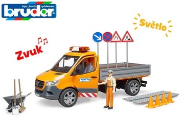 Bruder 02677 Mercedes Sprinter для дорожных работ