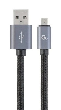 Кабель microUSB GEMBIRD тип B, 1,8 м.