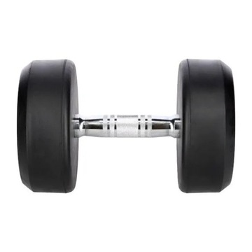 HANTLA GUMOWA HANTELKA SZTANGIELKA GUMOWA 20KG