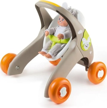 Коляска-ходок Smoby MiniKiss 3в1