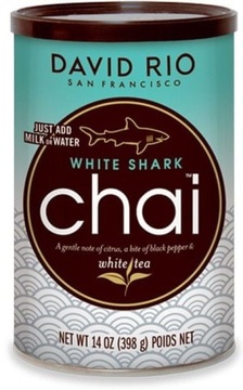 Herbata Chai instant w proszku napój David Rio | White Shark 398g