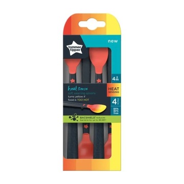 Ложки Tommee Tippee с термодатчиком, 4 шт.
