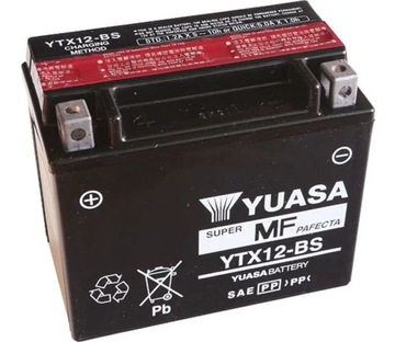 Аккумулятор Yuasa YTX12-BS