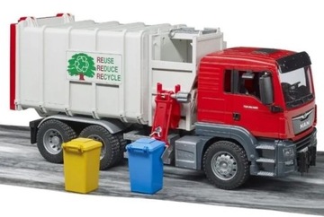 Bruder 03761 Man мусоровоз с боковой загрузкой