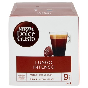 Капсулы для Dolce Gusto Nescafe Lungo Intenso 16 шт.