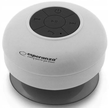 ESPERANZA BT SPEAKER ВОДОНЕПРОНИЦАЕМЫЙ SPRINKLE WHITE