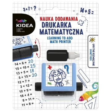 Математика Школа печати Обучение счету Добавление удовольствия Kidea