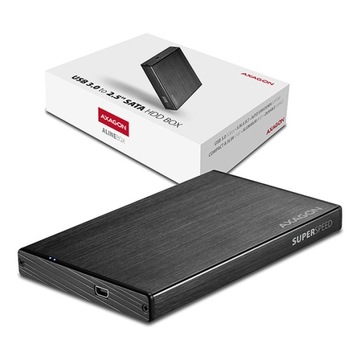 Внешний корпус для SSD HDD SATA3 2.5 USB 3.2 алюминий