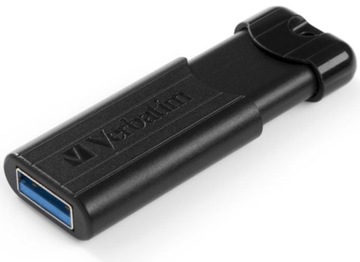 Выдвижной флэш-накопитель Verbatim PinStripe USB 3.0 емкостью 256 ГБ