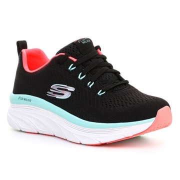 Damskie sneakers Skechers D'Lux Walker - Fresh Finesse 149368-BKMN r.39