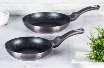 Набор кастрюль 18 шт. Carbon Pro Металлическая линия Berlinger Haus