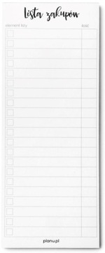 Магнитный блокнот-список покупок на холодильник, 50 листов, много места.