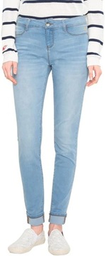 Desigual DENIM SECOND SKIN jeansy damskie rurki rozmiar 25
