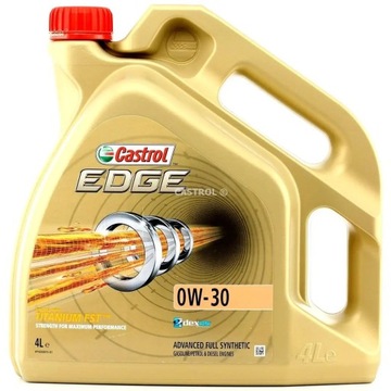 CASTROL EDGE TITANIUM FST 4 0W-30 4L 502.00/505.00