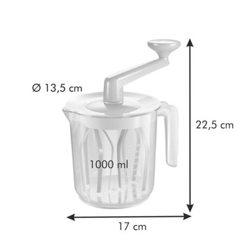 Ручной миксер - емкость 1000 мл | ТЕСКОМА
