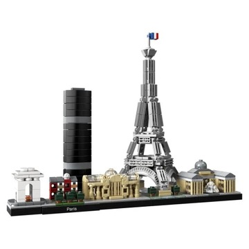 LEGO Architecture (21044) Париж, Елисейские арки, Эйфелева башня и Лувр, НОВИНКА