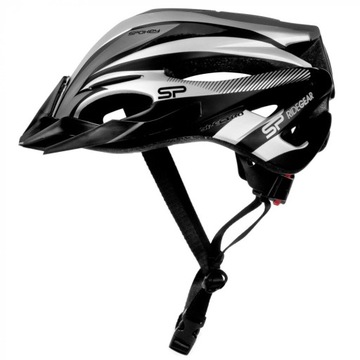Kask rowerowy z daszkiem na rower regulowany r.55-58 SPOKEY SPECTRO