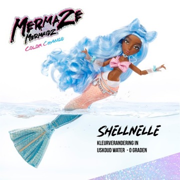 МЕРМАЗА РУСУЛКА SHELLNELLE РУСАЛКА МЕНЯЕТ ЦВЕТ