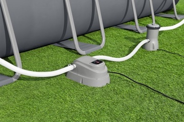 Водонагреватель для садового бассейна BESTWAY + соединители + шланг 58259