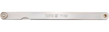SZCZELINOMIERZ 0,02-1mm 17 LISTKÓW 200mm YATO