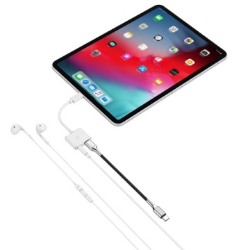 Мини-разъем USB-C на 3,5 мм и аудиоадаптер USB-C Cygnett Essential (белый)