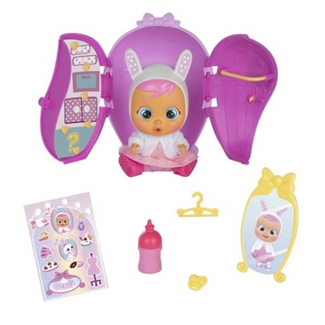 Кукла Cry Babies Magic Tears Dress Me Up, фиолетовая