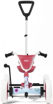 Педальный картинг BERG Buzzy Bloom 2в1 для девочек