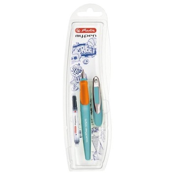 HERLITZ MY.PEN БИРЮЗОВАЯ ДЛЯ ПРАВРУКИ