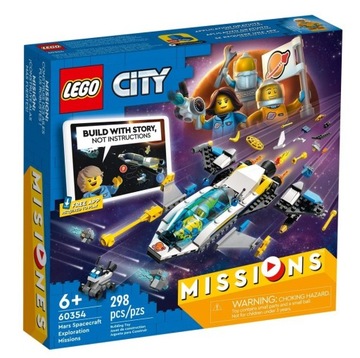 LEGO City 60354 Wyprawy badawcze statkiem marsjańs