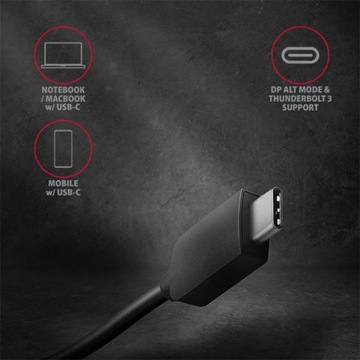 Конвертер/адаптер RVC-DP USB-C -> DisplayPort,